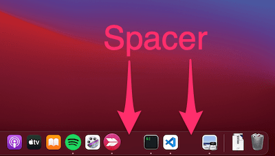 Organize Your macOS Dock