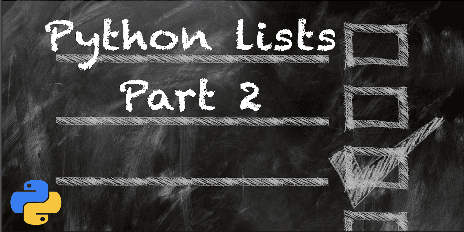 Python Lists, Part 2