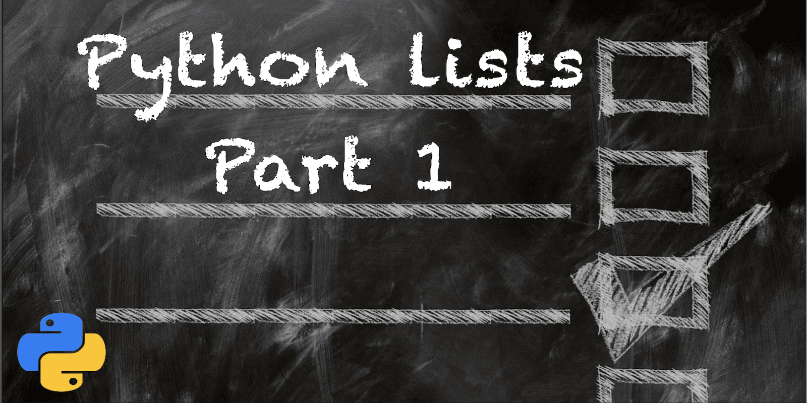 Python Lists, Part 1